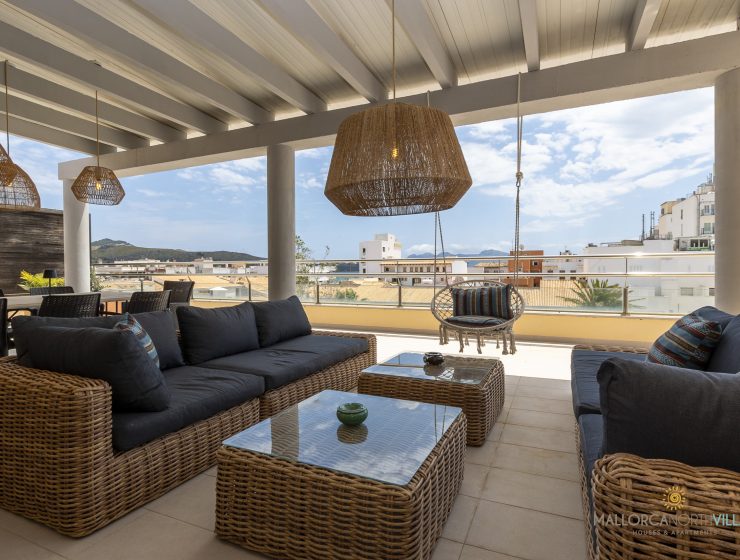 Apartamento Cala Ventura Penthouse en Puerto de Pollensa