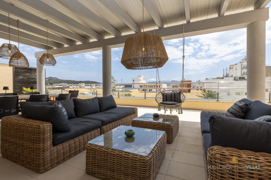 Apartamento Cala Ventura Penthouse en Puerto de Pollensa