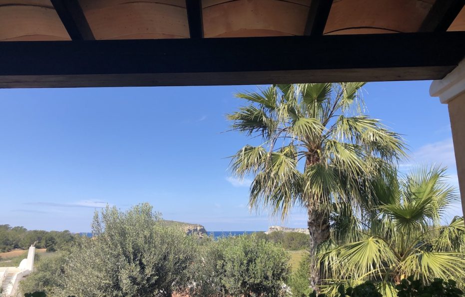 Vista al mar, frente mar, Cala Conta
