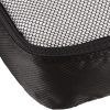 Organizador Para Maletas, Organizadores de Viaje, con Cremallera, Juego de 4 Bolsas, Mediano, Negro - Imagen 5