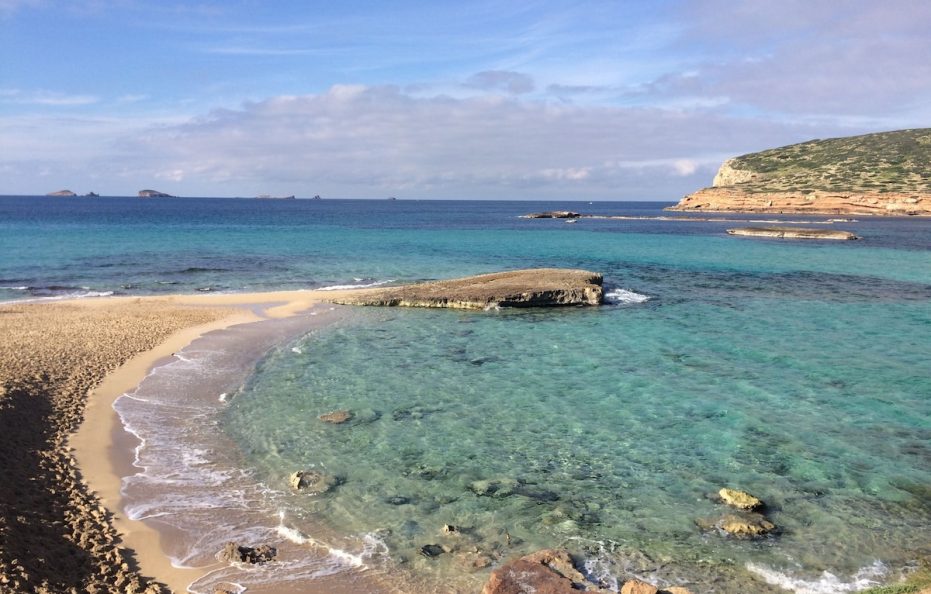 Vista al mar, frente mar, Cala Conta