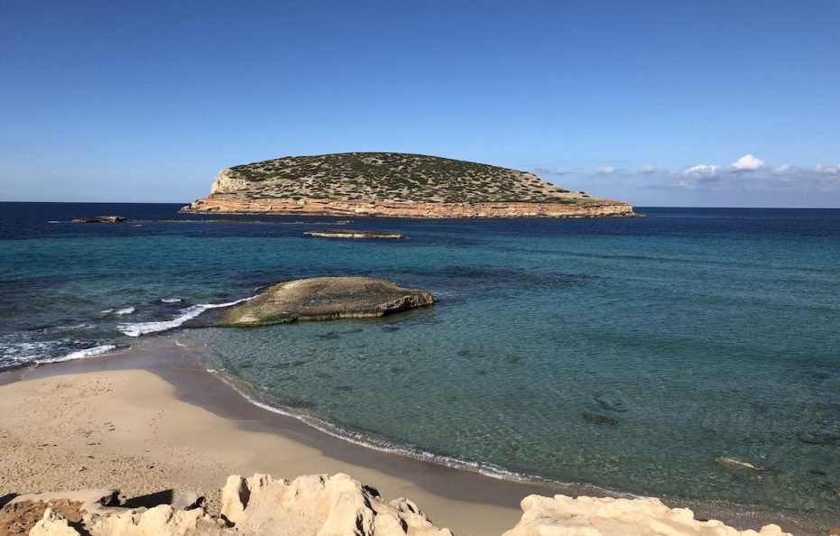 Vista al mar, frente mar, Cala Conta